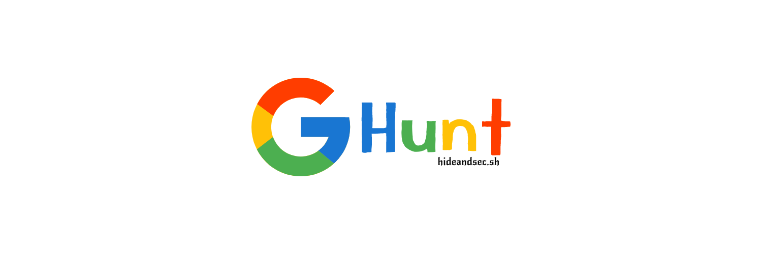 G-Hunt Investigate Google accounts with emails